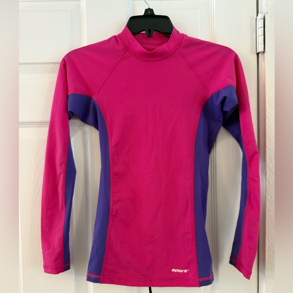 Sporti Long Sleeve Rash Guard Athletic Shirt